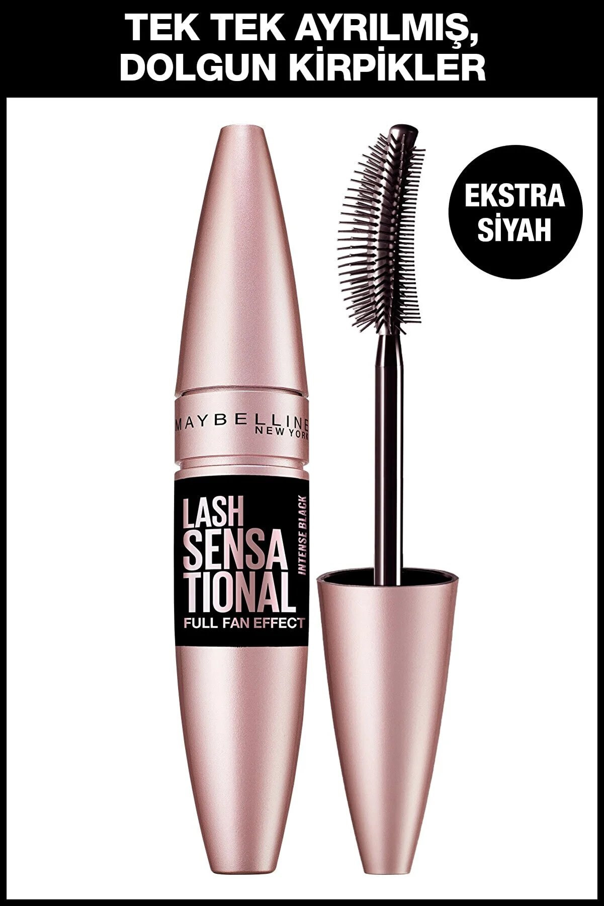 Lash Sensational Yelpaze Etkili Intense Black Maskara
